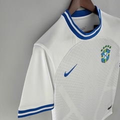 Camisa Seleção Br@z!l Edição Conceito 22/23 Torcedor Nike Masculina - Branca na internet