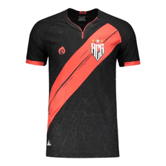 Camisa Atlético Goianiense III 22/23 Torcedor Dragão Premium Masculina - Preta e Vermelha