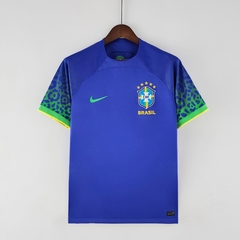 Camisa Seleção Br@z!l II 2022/23 Azul - Nike - Torcedor Masculina na internet