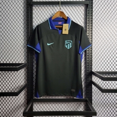 Camisa Atlético de Madrid Away 22/23 Torcedor Nike Masculino - Preto e Azul - comprar online