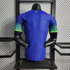 Camisa Seleção Br@z!l II 2022/23 Azul - Nike - Jogador Masculina) - comprar online