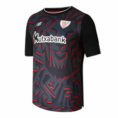 Camisa Athletic Bilbao II 22/23 Torcedor New Balance Masculino - Cinza