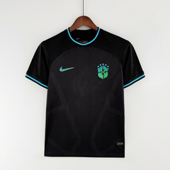 Camisa Seleção Brasileira Edição Conceito 22/23 Torcedor Nike Masculina - Preta