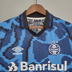 Camisa Grêmio Third 21/22 Torcedor Umbro Masculino - Azul - comprar online