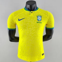 Camisa Seleção Br@z!l I 2022/23 Amarela - Nike - Jogador Masculina