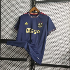 Camisa Ajax II 22/23 Torcedor Adidas Masculina - Azul na internet