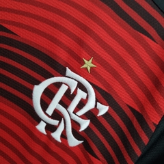 Imagem do Camisa Flamengo 1 22/23 Torcedor Adidas Feminina - Vermelho e Preto