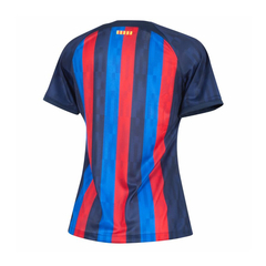 Camisa Barcelona I 22/23 Azul e Vermelha Feminina - Nike - comprar online