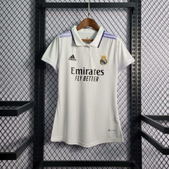 Camisa Real Madrid I 22/23 Torcedor Adidas Feminina - Branca - comprar online