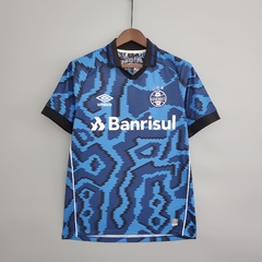 Camisa Grêmio Third 21/22 Torcedor Umbro Masculino - Azul