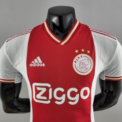 Camisa Ajax I 22/23 Jogador Adidas Masculina - Vermelho - Lux Esports - Camisas de Futebol