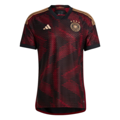 Camisa Seleção Alemanha II 2022/23 Vermelha/Preto - Torcedor Adidas Masculina