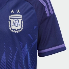 Camisa Seleção Argentina II 22/23 Roxa - Torcedor Adidas Masculino na internet