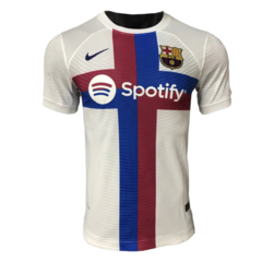 Camisa Barcelona III 22/23 Torcedor Nike Masculina - Branca