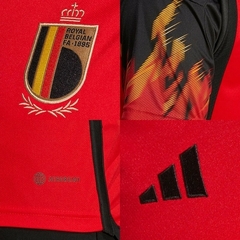 Camisa Seleção Bélgica I 2022/23 Vermelha - Torcedor Adidas Masculino na internet