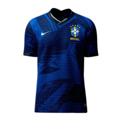 Camisa Seleção Br@z!l Concept 22/23 Torcedor Nike Masculino - Azul