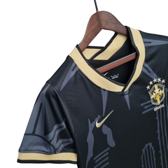 Camisa Seleção Br@z!l Concept 22/23 Torcedor Nike Feminina - Preta na internet