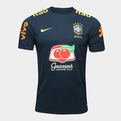 Camisa Seleção Brasileira Treino 21/22 Torcedor Nike Masculino - Azul Escuro