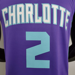 Regata Charlotte Hornets Roxa - Nike - Masculina - loja online