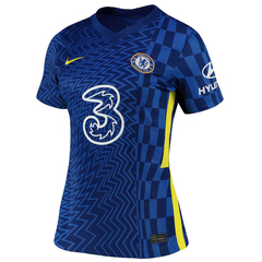 Camisa Chelsea Home 21/22 Torcedor Nike Feminina - Azul