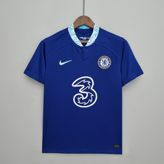 Camisa Chelsea I 22/23 Torcedor Nike Masculina - Azul - comprar online