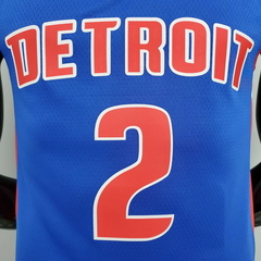 Regata Detroit Pistons Azul - Nike - Masculina - loja online