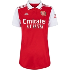 Camisa Arsenal I 22/23 Torcedor Adidas Feminia - Vermelha