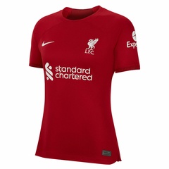 Camisa Liverpool I 22/23 Torcedor Nike Feminina - Vermelho