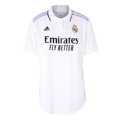 Camisa Real Madrid I 22/23 Torcedor Adidas Feminina - Branca