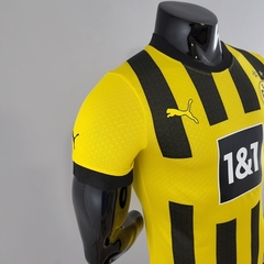 Camisa Borussia Dortmund I 22/23 Jogador Puma Masculina - Amarelo e Preto na internet