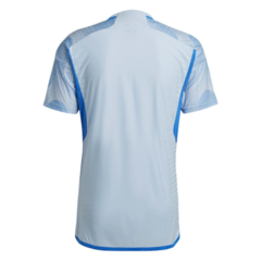 Camisa Seleção Espanha II 2022/23 Azul Celeste - Torcedor Adidas Masculino - comprar online