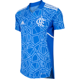 Camisa Flamengo Goleiro 22/23 Torcedor Adidas Masculina - Azul - comprar online