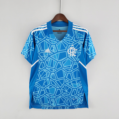 Camisa Flamengo Goleiro 22/23 Torcedor Adidas Masculina - Azul na internet