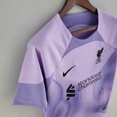 Camisa Liverpool Goleiro 22/23 Torcedor Nike Masculino - Purple na internet