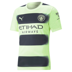 Camisa Manchester City III 2022/23 Verde e Preto - Torcedor Puma Masculina na internet