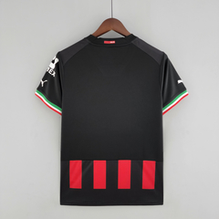 Camisa AC Milan I 22/23 Torcedor Puma Masculina - Vermelho e Preto na internet