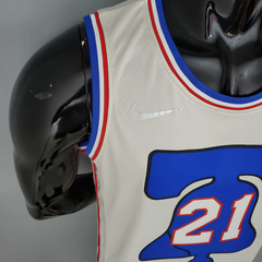 Regata Philadelphia 76ers Branca - Nike - Masculina na internet