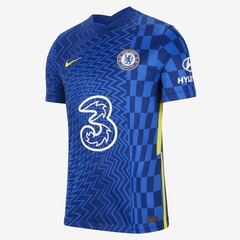 Camisa Chelsea 1 21/22 Torcedor Nike Masculina - Azul e Branco