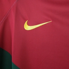 Camisa Seleção Portugal I 2022/23 Vermelha e Verde - Torcedor Nike Masculino - Lux Esports - Camisas de Futebol