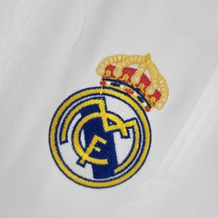 Camisa Real Madrid Manga Longa 22/23 Torcedor Adidas Masculino - Branco - loja online