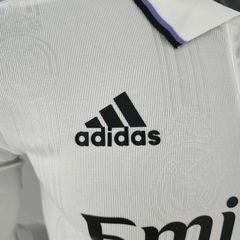 Camisa Real Madrid Manga Longa 22/23 Jogador Adidas Masculino - Branco - loja online