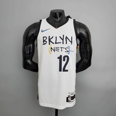 Regata Brooklyn Nets Branca - Nike - Masculina