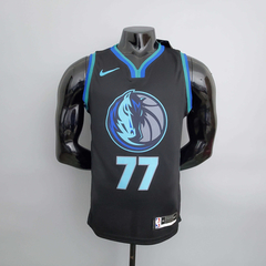 Regata Dallas Mavericks Preta - Nike - Masculina