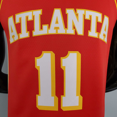 Regata Atlanta Hawks Vermelha - Nike - Masculina - Lux Esports - Camisas de Futebol