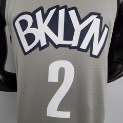 Regata Brooklyn Nets Cinza - Nike - Masculina - Lux Esports - Camisas de Futebol