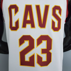 Regata Cleveland Cavaliers Branca - Nike - Masculina - Lux Esports - Camisas de Futebol