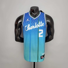 Regata Charlotte Hornets Azul Clara - Nike - Masculina