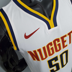 Regata Denver Nuggets Branca - Nike - Masculina na internet