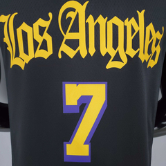 Regata Los Angeles Lakers Preta - Nike - Masculina - loja online