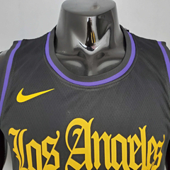 Regata Los Angeles Lakers Preta - Nike - Masculina - Lux Esports - Camisas de Futebol